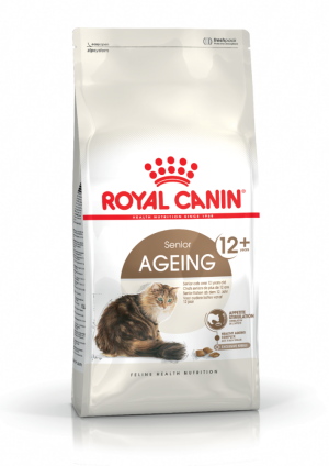 Royal Canin Ageing 12+ Cat - رویال کنین غذای خشک مخصوص گربه‌های بالای 12 سال پاتی شاپ خرید فروش قیمت غذای گربه سگ تر خشک قیمت بهترین