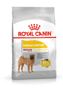 Royal Canin Dermacomfort Medium Dog - خرید غذای خشک مخصوص سگ‌های متوسط با پوست حساس پاتی شاپ خرید فروش قیمت غذای گربه سگ تر خشک قیمت بهترین