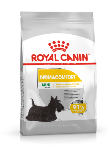 Royal Canin Dermacomfort Mini Dog - رویال کنین خرید غذای خشک مینی سگ آرامش پوست پاتی شاپ خرید فروش قیمت غذای گربه سگ تر خشک قیمت بهترین