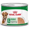 Royal Canin Mini Ageing Dog Loaf Mousse - غذای تر کمکی برای سگ‌های پیر (12 x 195 g) پاتی شاپ خرید فروش قیمت غذای گربه سگ تر خشک قیمت بهترین