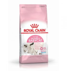 Royal Canin Mother & Babycat - رویال کنین غذای خشک مخصوص مادر و بچه گربه پاتی شاپ خرید فروش قیمت غذای گربه سگ تر خشک قیمت بهترین