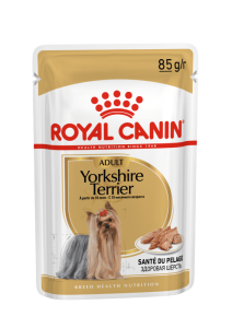 Royal Canin Yorkshire Terrier Loaf - رویال کنین غذای تر مخصوص یورکشایر تریر (12 x 85 g) پاتی شاپ خرید فروش قیمت غذای گربه سگ تر خشک قیمت بهترین